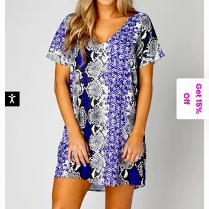 Buddy Love Baker Vneck Dress